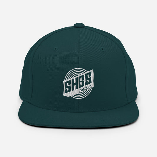 SHBS Forest Green Snapback front